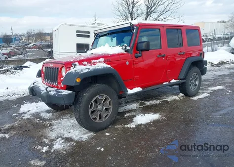 2014 Jeep Wrangler Unlimited Rubicon from USA, damaged, VIN 1C4HJWFG9EL293751